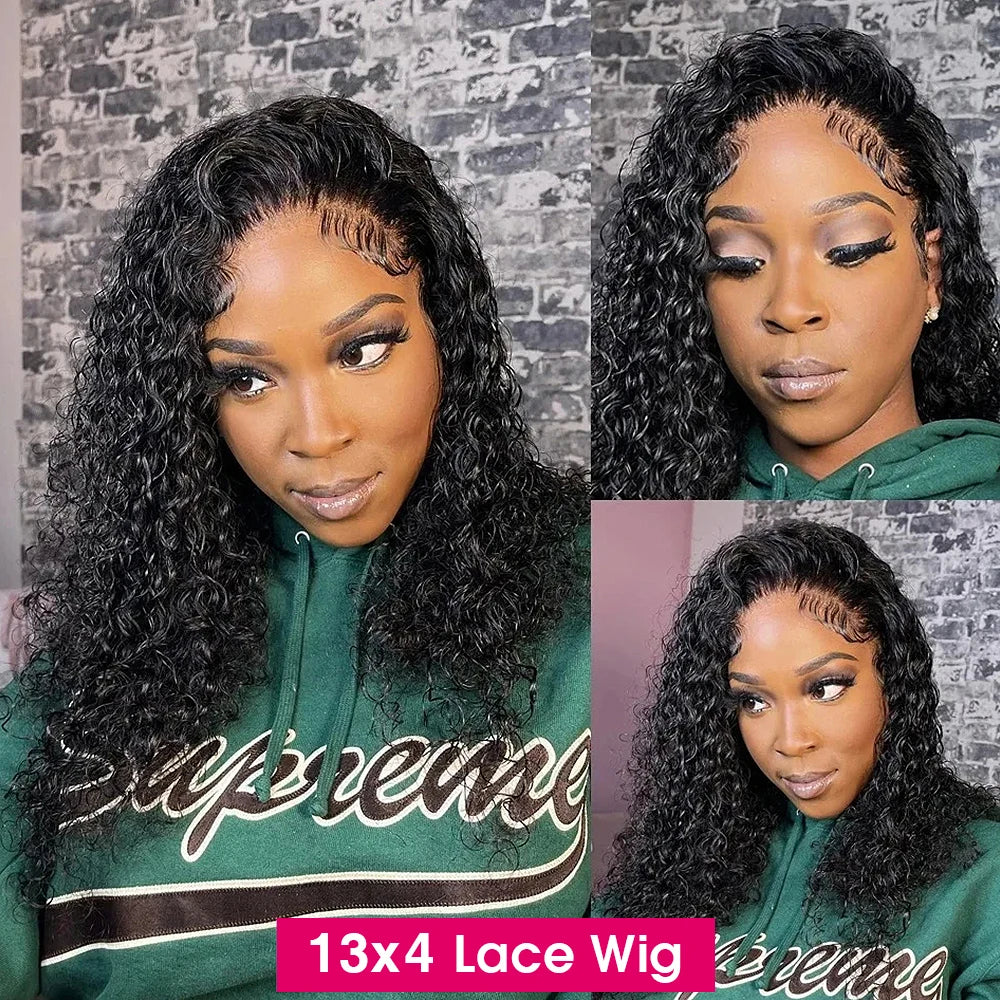 Bob Lace Wig ondulée 13x4