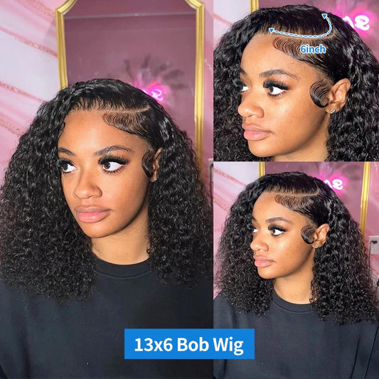 Lace Frontal Wig Brésilien Deep Wave